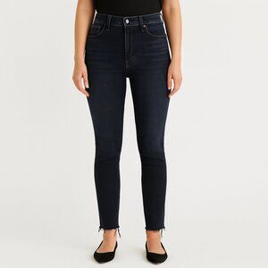 Aritzia Denim Forum The Lola Jeans Women’s Size 27 Black Washed High Rise Skinny